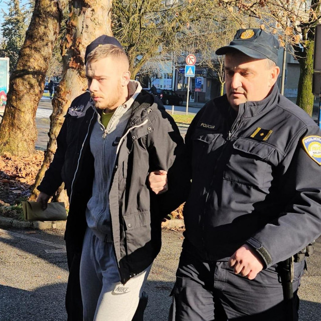 Privođenje osumnjičenog 21-godišnjaka