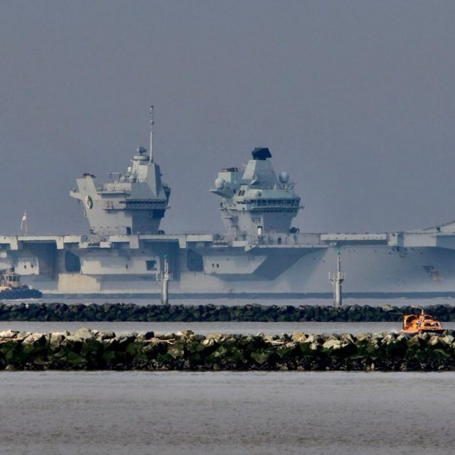 britanski nosač aviona HMS Queen Elizabeth