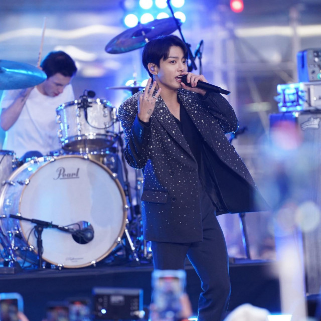 Jung Kook, član BTS-a na emisiji The Today Show, 2023.