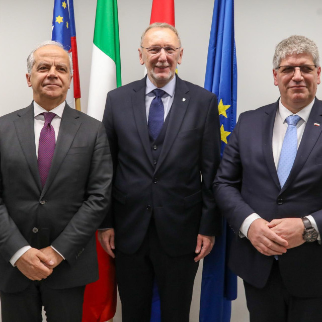 Matteo Piantedosi, Davor Božinović i Boštjan Poklukar