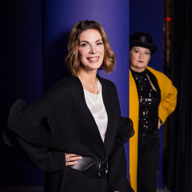 Glumica Bojana Gregorić Vejzović i Mirjana Dugandžija
