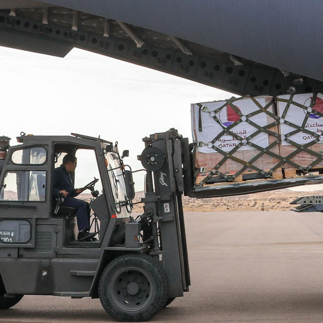Dostava pomoći za Gazu