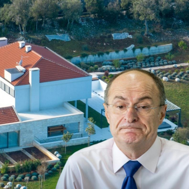 Eduard Vrdoljak i vila na Braču