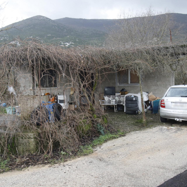 Kuća u Borovcima u kojoj se dogodio zločin