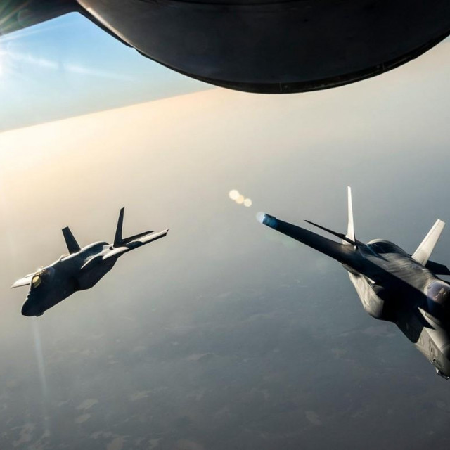 F-35A Lightning iznad Izraela/Ilustracija