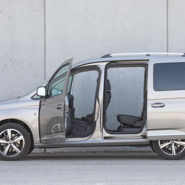 VW Caddy Van, ilustracija