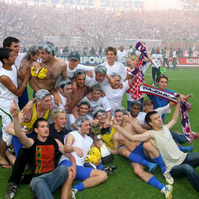 Hajdukov naslov prvaka 2005. godine