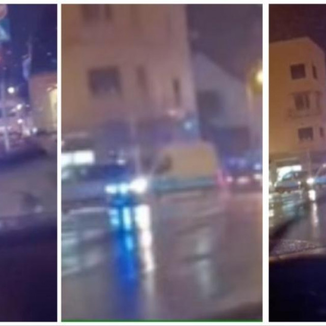 Policijska blokada na Ilici