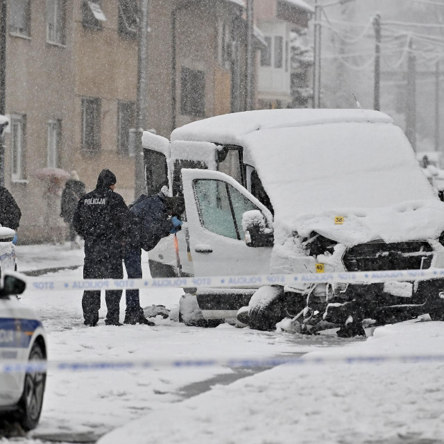 Policijski očevid u Kustošijanskoj