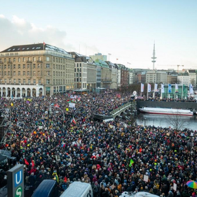 Prosvjed u Hamburgu