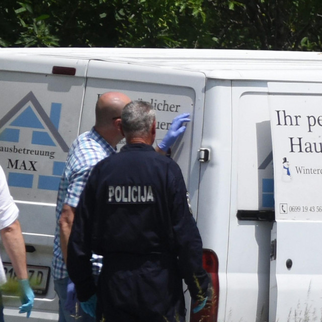 očevid na vozilu kojim su prevoženi migranti (ilustracija)