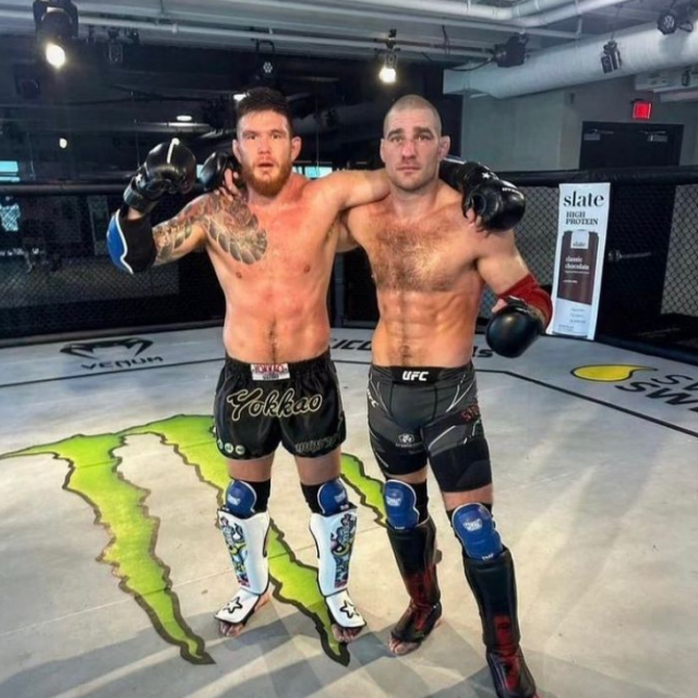 Johnny Eblen i Sean Strickland