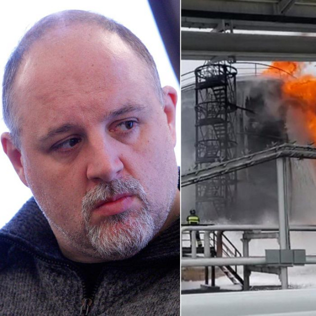 Igor Tabak; Gašenje požara u skladištu nafte nakon napada dronom na Brijansku oblast; Ukrajinski vojnik na bojišnici 