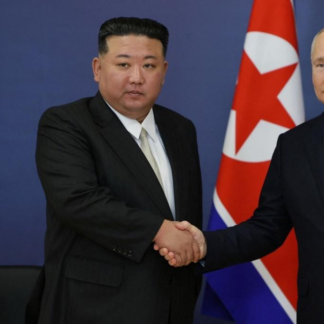 Kim Jong-un i Vladimir Putin