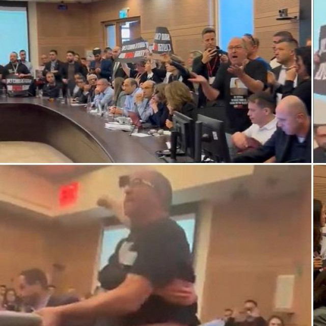 Rodbina talaca upala u izraelski parlament