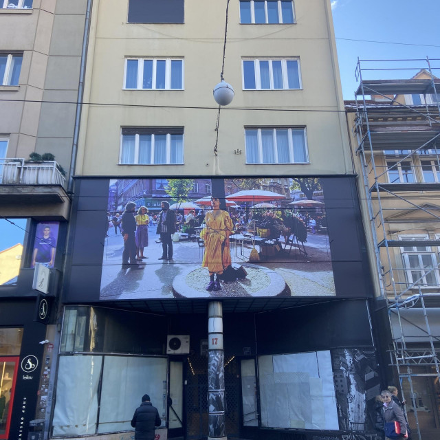 Zgrada u Ilici 17 gdje se na prvom katu nalazio atelje Toše Dabca