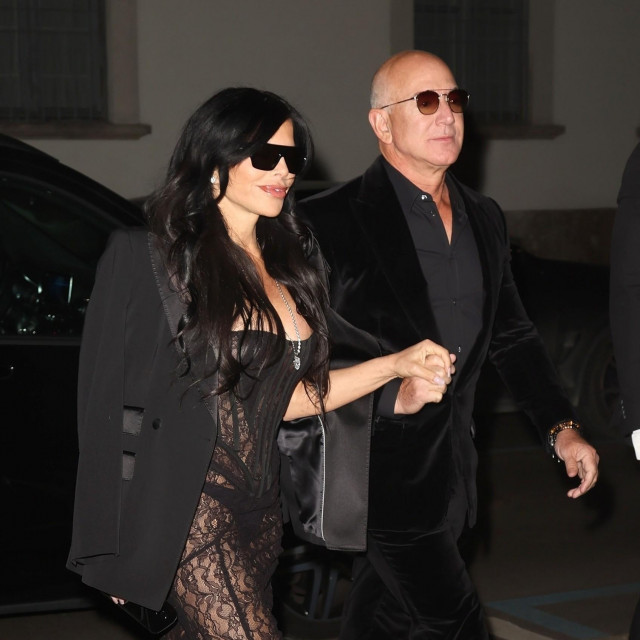 Lauren Sanchez i Jeff Bezos