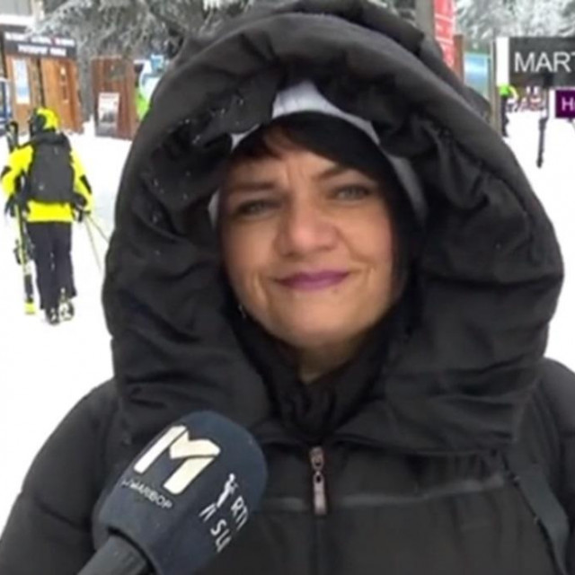 Martina na skijanju u Sloveniji