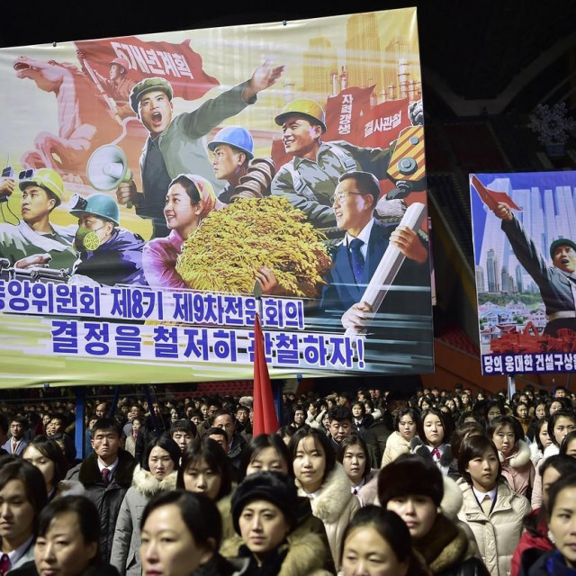 Prizor iz Sjeverne Koreje početko ove godine