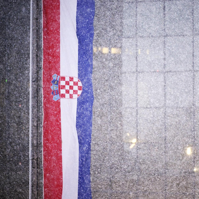 Hrvatska zastava; ilustracija