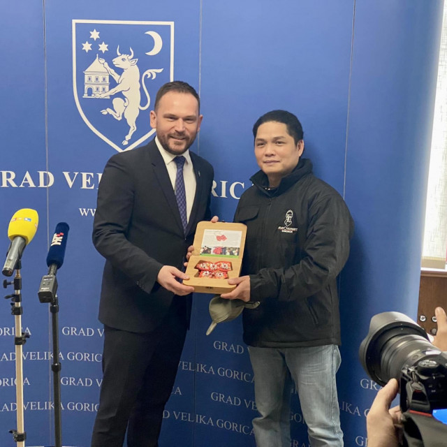 Krešimir Ačkar i Bienvenido Alivio