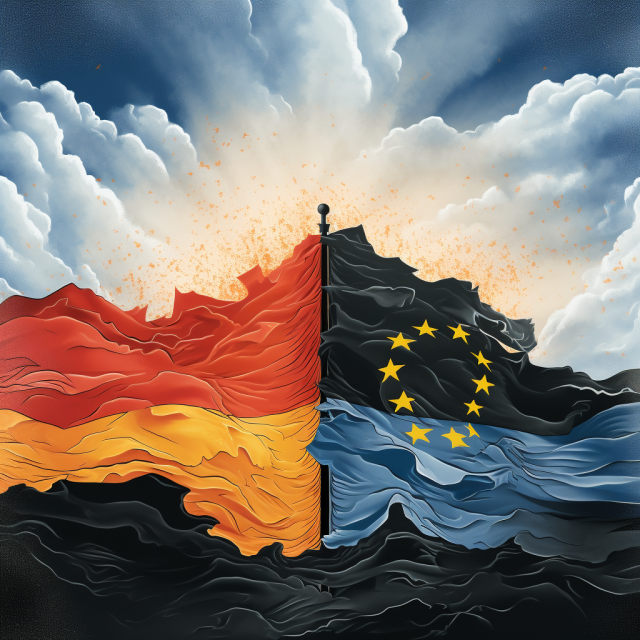 Ilustracija, izlazak Njemačke iz EU
