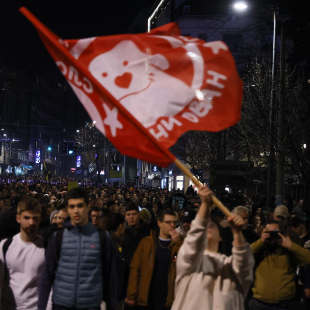 Prosvjed u Beogradu