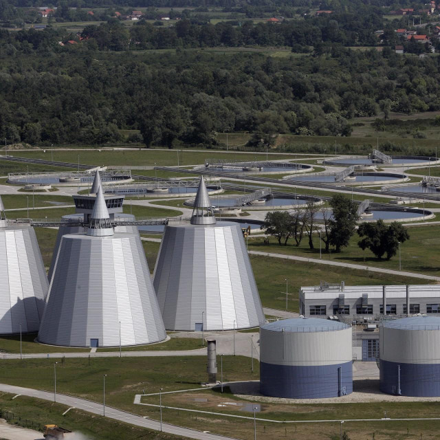 Pročistač otpadnih voda u Zagrebu kojim upravlja tvrtka koncesionar Zagrebačke otpadne vode
 