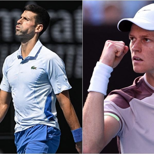 Novak Đoković i Jannik Sinner