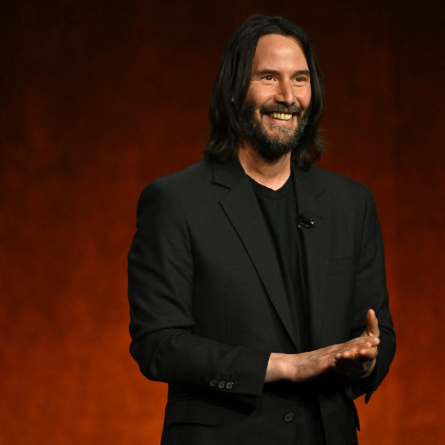 Mandatory Credit: Photo by Rob Latour/Shutterstock (12915982eh)
Keanu Reeves
Lionsgate presentation of upcoming slate, CinemaCon, Las Vegas, NV, USA - 28 Apr 2022