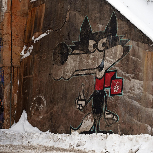 Vučko, maskota olimpijade u Sarajevu