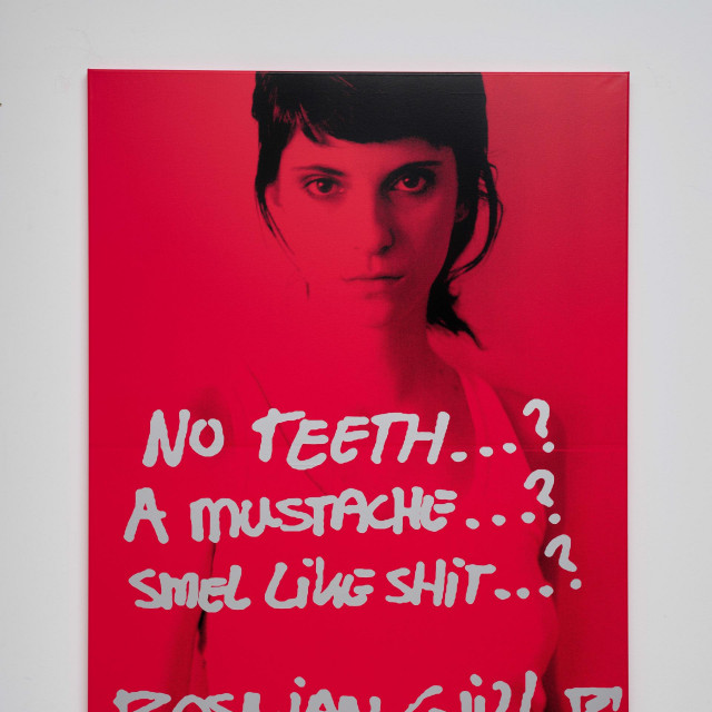 Bosnian Girl, verzija koja je nastala u suradnji s  kustosom Renéom Blockom i koja će biti izložena u zagrebačkoj galeriji Trotoar