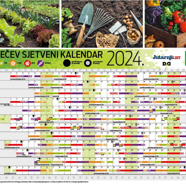 Sjetveni kalendar 2024.