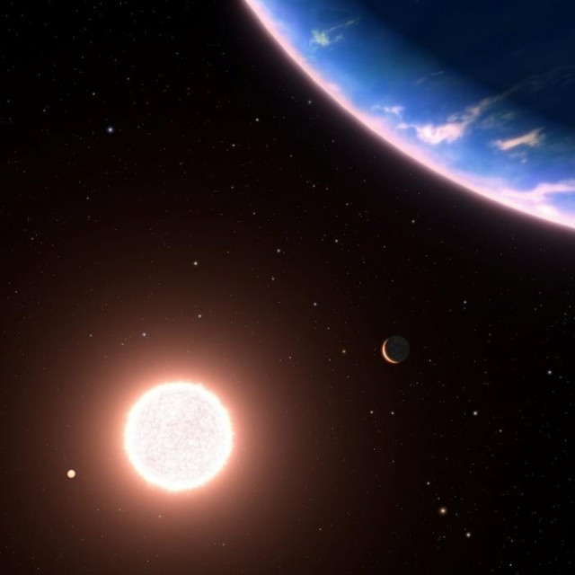 Umjetnički prikaz egzoplaneta GJ 9827d