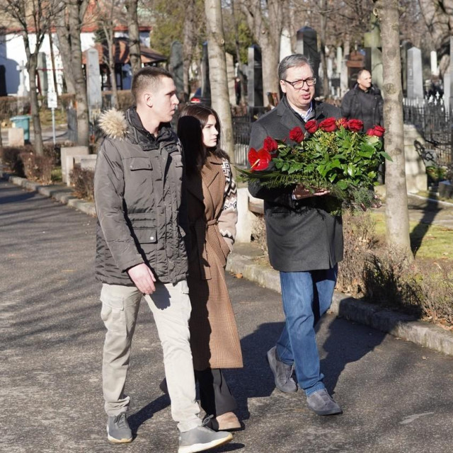 Danilo Vučić, Milica Vučić, Aleksandar Vučić