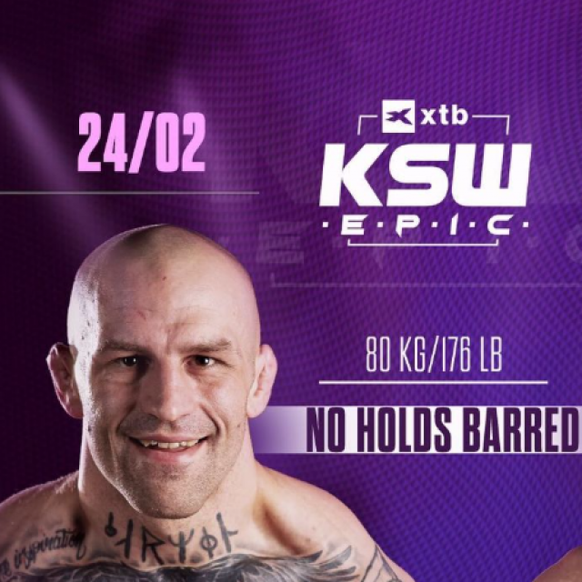 Poster za KSW borbu