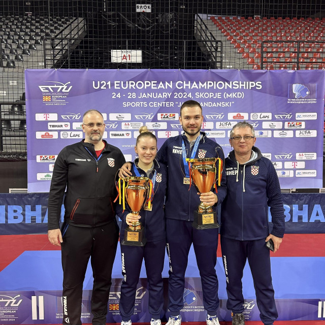 Izbornik Željan Gaćina, Hana Arapović, Ivor Ban i izbornik Darko Arapović
