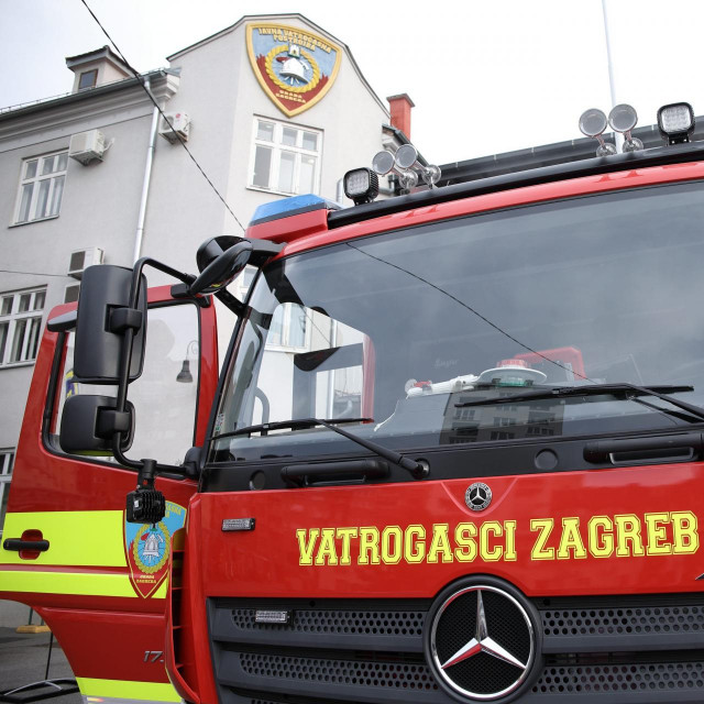 Vatrogasno vozilo, ilustracija