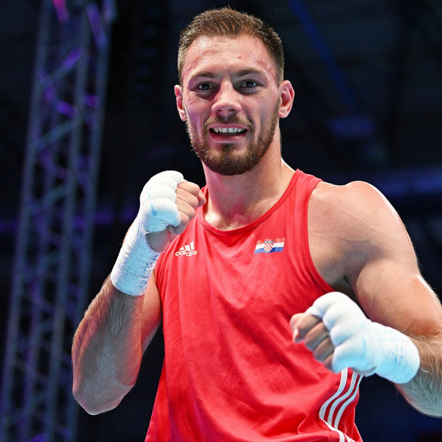 Gabrijel Veočić, Europske igre, polufinale