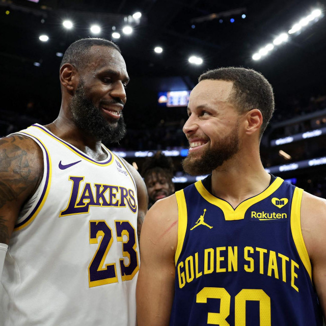 LeBron James i Stephen Curry