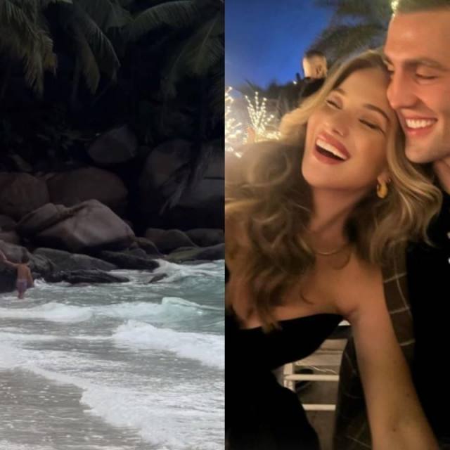Izabel Kovačić i Mateo Kovačić sa sinom su na Sejšelima