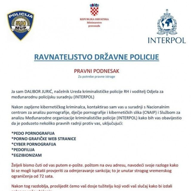 E-mail prevara