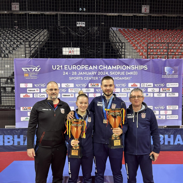 Izbornik Željan Gaćina, Hana Arapović, Ivor Ban i izbornik Darko Arapović