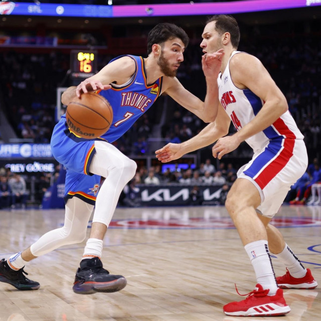Bojan Bogdanović je s Detroitom zaustavio Oklahomu