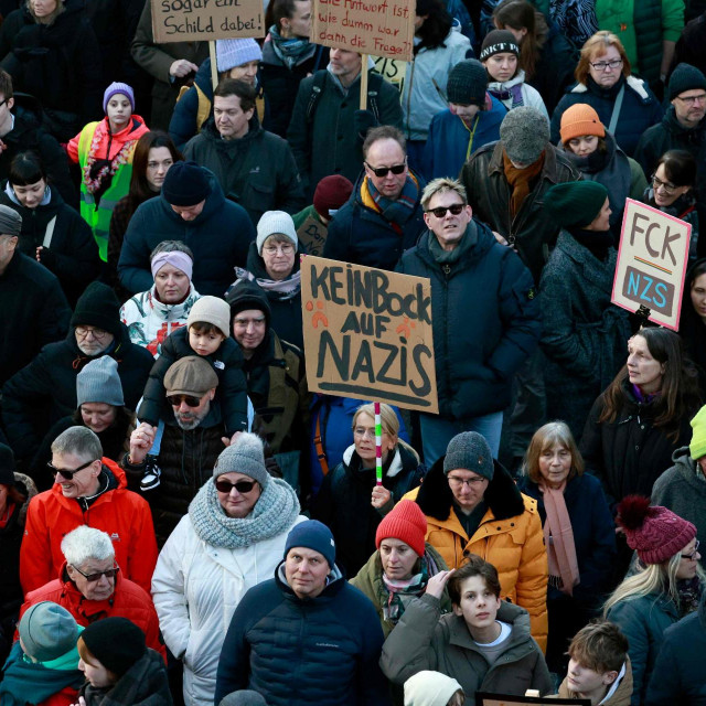 Prosvjed protiv AfD-a u Hamburgu