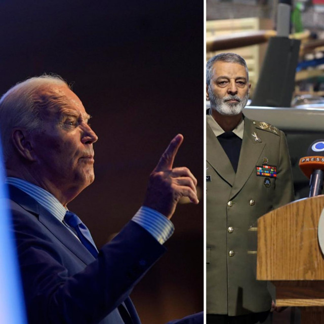 Joe Biden, Iranski ministar obrane Mohammad Reza Gharaei Ashtiani i glavni zapovjednik iranske vojske Abdolrahim Mousavi te Donald Trump