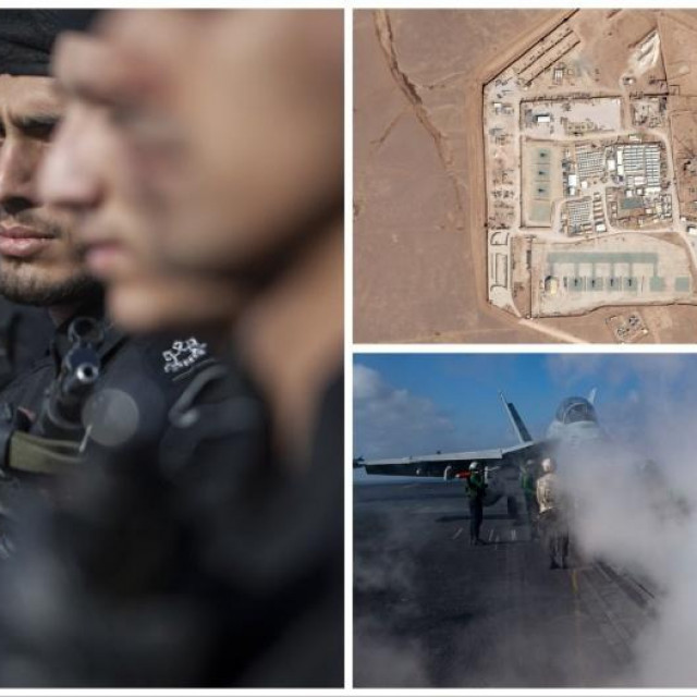 Iranska vojska, Tower 22, američka baza na koju je izvršen napad, američki nosač aviona