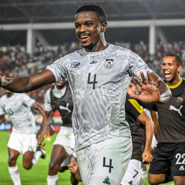 Slavlje JAR-a u Afričkom kupu