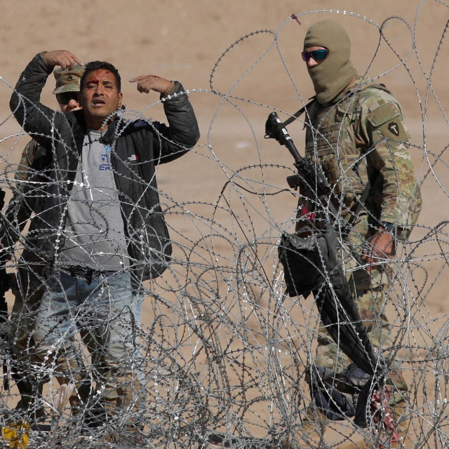 Ilegalni imigranti pokušavaju iz Meksika doći u Sjedinjene Američke Države