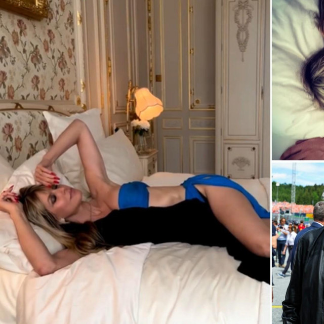 Heidi Klum, Tom Kaulitz i Flavio Briatore